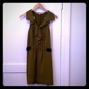 Army green Rachel Roy dress